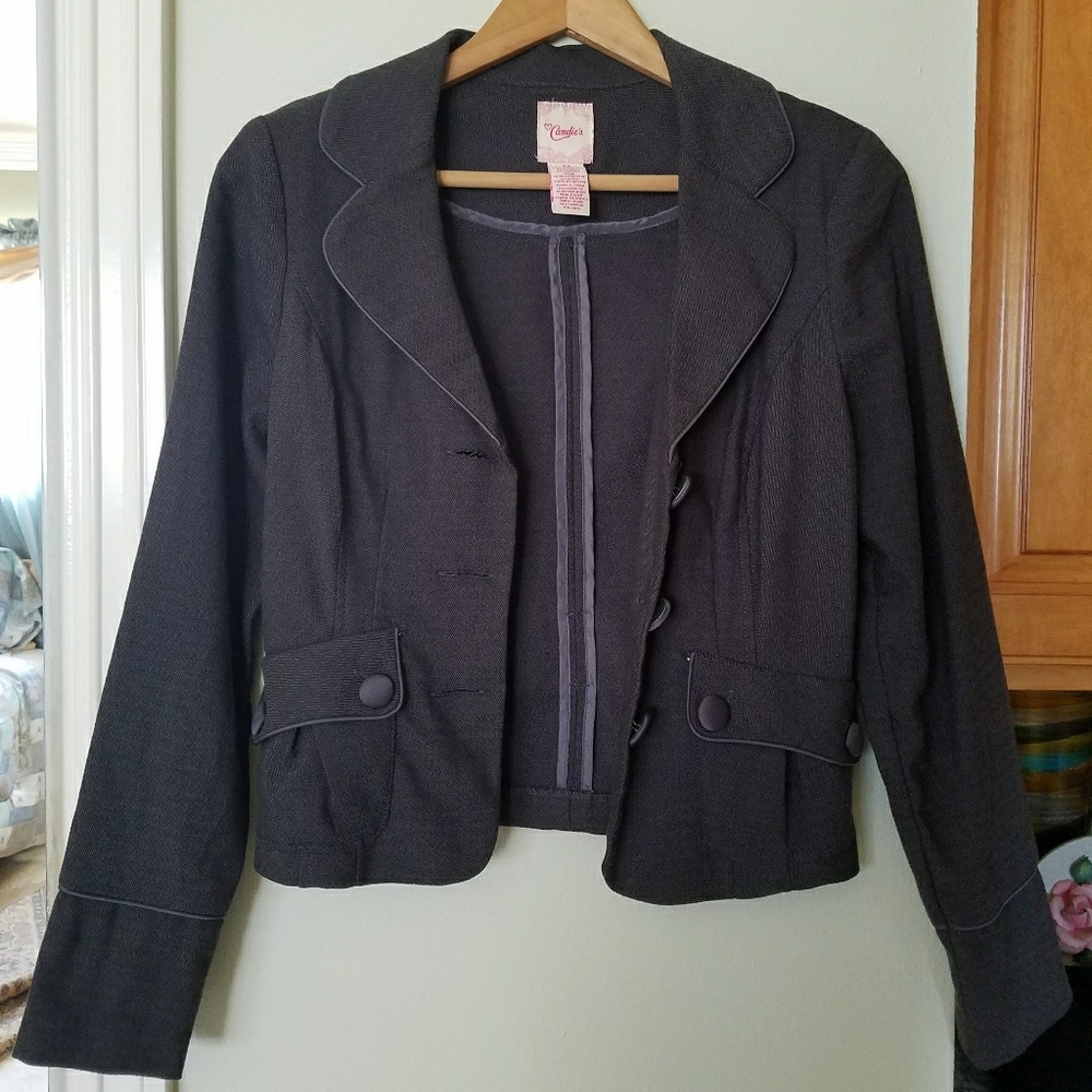 Candies soft grey blazer